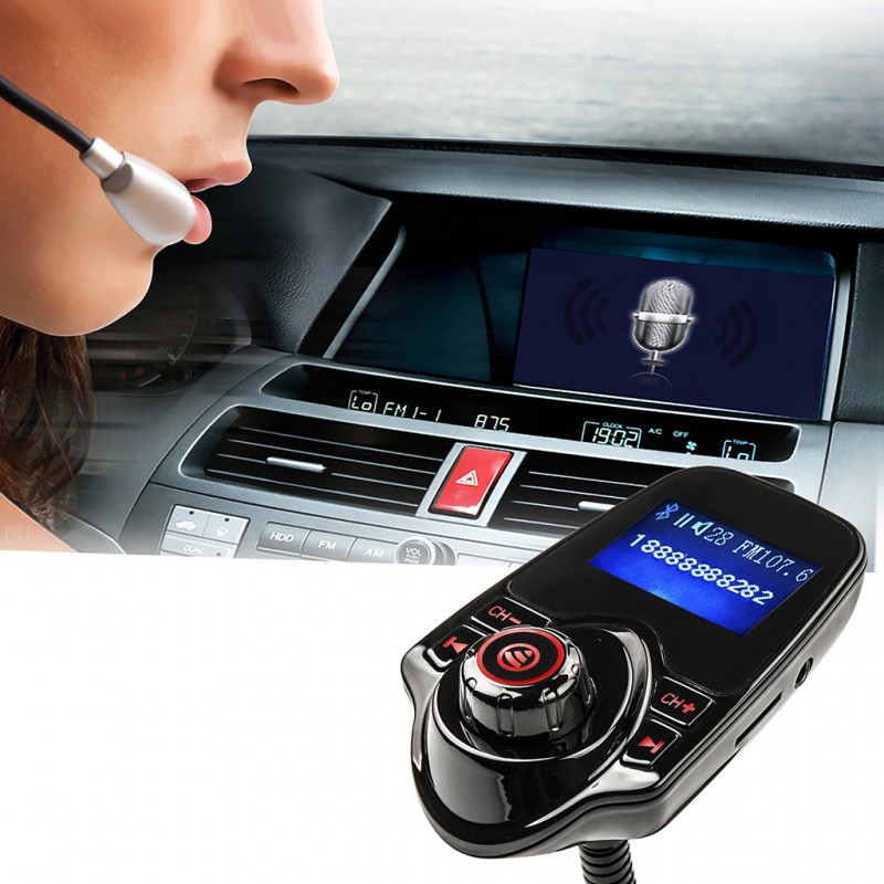 Lecteur Modulateur Fm Mp De Voiture M Bluetooth Sans Fil