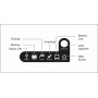 Onduleur à onde sinusoïdale pure Su-Kam Falcon+ 1100/12V (blanc)