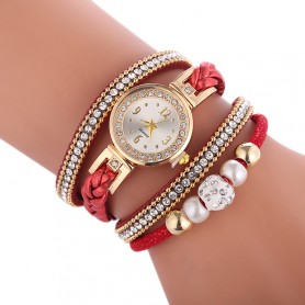 Montre-Bracelet en alliage diamant pour femmes, (MO25-003) montre à Quartz Simple, numérique,