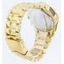 Montre-bracelet numérique JOEFOX 1813S, couleur Gold, avec cordon en acier pour hommes