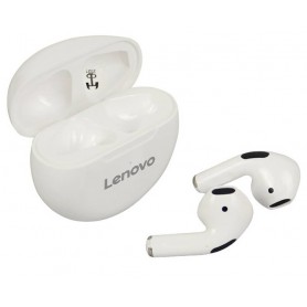 Ecouteurs Lenovo LivePods LP3S, sans fil double mains libres, Bluetooth 5.0, tactile, 300 mAh, avec réduction du bruit