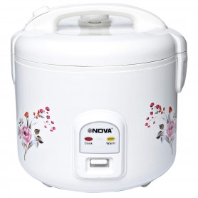 Cuiseur à riz Nova NRC-980CT2, blanc, Cool Touch, 1,8 L, 900-1070 watts