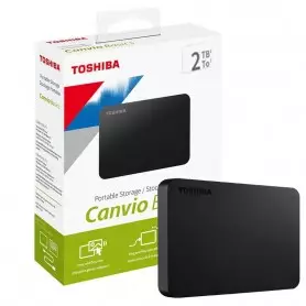 Disque Dur Externe Toshiba Canvio Basics,  2To, Noir, USB 3.2. G en 1