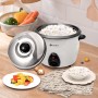 Cuiseur à riz, Scheffler RC-360, 1300W, 3,6 L maintien au chaud, revêtement antiadhésif en acier inoxydable, blanc