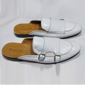 Chaussures mocassins classiques Massimo Duti, MD-003, Pince métallique, bout rond, empeigne en cuir