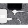 Câble de charge USB original, 3 en 1, transfert de données, charge rapide, Anti-interférence