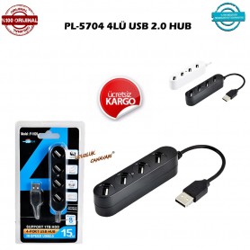 4 Ports Hub USB 2.0, haut débit, Techno Tech, Support 1TB HDD P-1020, Indicateur LED