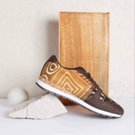 Chaussures Umoja Motif Faso Dan Fani -  à base de textile africain