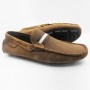 Mocassins pour hommes, Clark’s (MOCL-005) chaussures de conduite, en cuir, décontractées marron