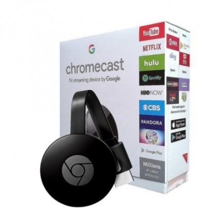 Appareil de streaming, Google Chromecast avec câble HDMI pour diffuser depuis votre téléphone vers votre téléviseur