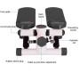 Mini Stepper TureFans avec Écran LCD, Résistance Hydraulique, Charge 100 kg, Sans Cordes