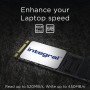 Disque interne SSD Intégral, M.2 SATA III 2280, 128 Go, jusqu'à 480 Mo/s en lecture 400 Mo/s en écriture