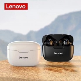 Ecouteur Lenovo XT90 TWS, sans fil Bluetooth, Étanche ,Intra-auriculaire Compatible IOS,Android- Blanc