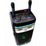Enceinte Haut-parleur portable, Avcrowns Audio Digital Ch-126 1000W, sans fil, /2 Micros/ USB/ TF/