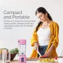 Bouteille mixeur, extracteur de jus de fruits, 380 ml portable, électrique, USB rechargeable