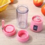 Bouteille mixeur, extracteur de jus de fruits, 380 ml portable, électrique, USB rechargeable
