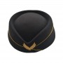 Chapeau pour femme en laine, style hôtesse de l'air, élégant, Design ergonomique, taille appropriée