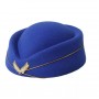 Chapeau pour femme en laine, style hôtesse de l'air, élégant, Design ergonomique, taille appropriée