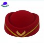 Chapeau pour femme en laine, style hôtesse de l'air, élégant, Design ergonomique, taille appropriée
