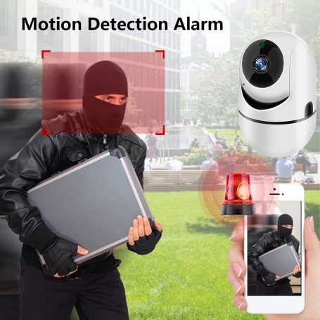 Mini Wifi Caméra de Sécurité Téléphone Application Caméra de Surveillance  Intérieure Avec Audio et Vidéo Infrarouge Vision Nocturne Visualisation à  Distance Pour la Sécurité