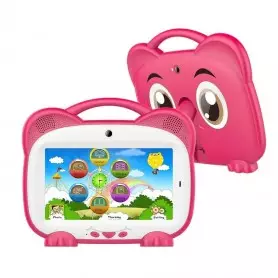 Tablette Bébé-Tab B68 pour Enfants, 7 pouces, Double SIM, 32 Go ROM, 2 Go RAM, 3000 mAh Android 8.1