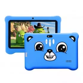 Tablette Lenosed Kids Tab4, 7 pouces, Android 8.1.0, 16 Go de disque, 2 Go DDR3, Wi-Fi, double caméra, lunettes 3D.