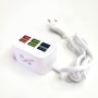 Chargeur rapide originale intelligent, AC 220V entrée, 5V sortie, 6 ports USB auto-id 3.1A