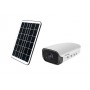 Caméra de surveillance IP solaire, W-C5-4G, 4G, 2 MP, 10200 mAh, détection de mouvement avec vision nocturne