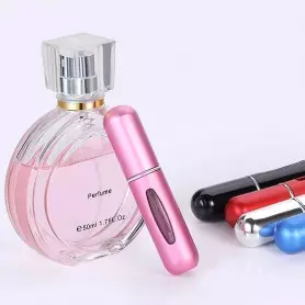 Mini flacon de parfum rechargeable en spray, 8ml portable, vaporisateur de voyage