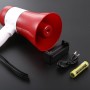 Mégaphone portable à batterie au lithium 619U, 20W, avec USB/TF/enregistrement/sirène