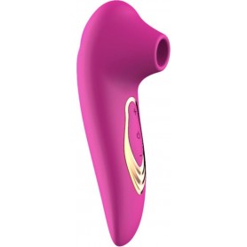 Vibromasseur Stimulateur clitoridien à pression d'air, type Womanizer, 10 vitesses - Violet