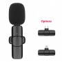 Microphone Lavalier sans fil, compatible iPhone et Android, pour une diffusion en direct sur YouTube, Facebook et TikTok
