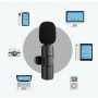 Microphone Lavalier sans fil, compatible iPhone et Android, pour une diffusion en direct sur YouTube, Facebook et TikTok