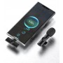 Microphone Lavalier sans fil, compatible iPhone et Android, pour une diffusion en direct sur YouTube, Facebook et TikTok