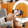 Microphone Lavalier sans fil, compatible iPhone et Android, pour une diffusion en direct sur YouTube, Facebook et TikTok