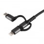Câble Idrop 3 IN 1 Cast avec Bluetooth pour téléphone vers HDTV [Lightning / Micro / Type C / HDTV ]