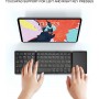 Clavier Pliant Sans Fil B089T, Bluetooth 5.1, 3 Canaux, avec Pavé Tactile