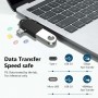 Adaptateur OTG, 2-en-1, Type-C + V8, 3.0 USB, TE, Hub pour Android et IOS