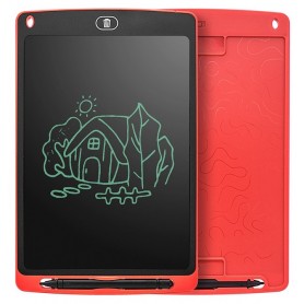 Ardoise Tablette graphique LCD pour enfants, 10/12 pouces, écriture électronique magique, dessin couleur en vogue