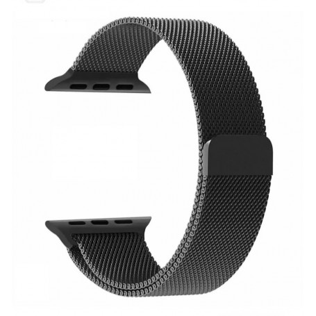 Bracelet chaine  pour Apple Watch Series 5 44 mm Band - Bracelet Milanais iWatch 5 44mm