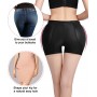 Culotte gaine rembourrée amincissante pour femme, sous-vêtement rehausseur de fesses et de cuisses - Beige
