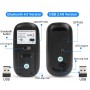 Souris optique Bluetooth, rechargeable, sans fil USB, 2.4 Ghz silencieuse, ergonomique, pour ordinateur portable
