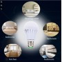 Ampoule de secours LED Anan, 9W rechargeable, 1200mAh, 4heurs d’autonomie