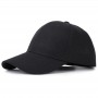 Casquette de baseball unisexe décontracté plaine réglable en coton et acrylique