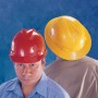 Casque de sécuruté pour travail V-Gard en polyéthylène avec fentes
