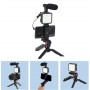 Kit de Vlogging KTI-01LM Portable, Jumpflash , montage vidéo, trépied Bluetooth pour appareil photo SLR et Smartphone.