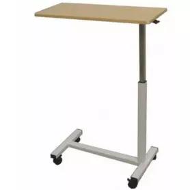 Rotation Table-Top Overbed Table en bois médical réglable