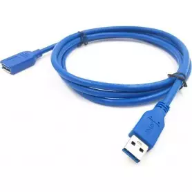 Câble d'extension USB 3.0, 1M, mâle à femelle de synchronisation de données