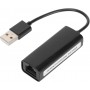 Adaptateur USB 2.0 vers Ethernet, 6-12 pouces, Mac OS X, Windows 8, 7, 10