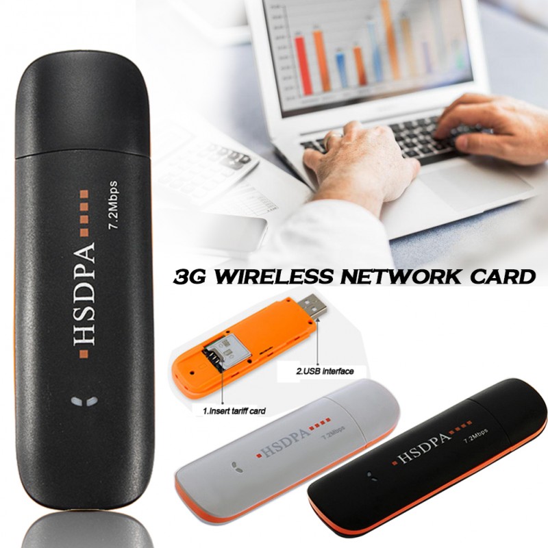 Modem Usb 3g Dongle Haute Vitesse 72 Mbps Hsupahsdpa Universelle